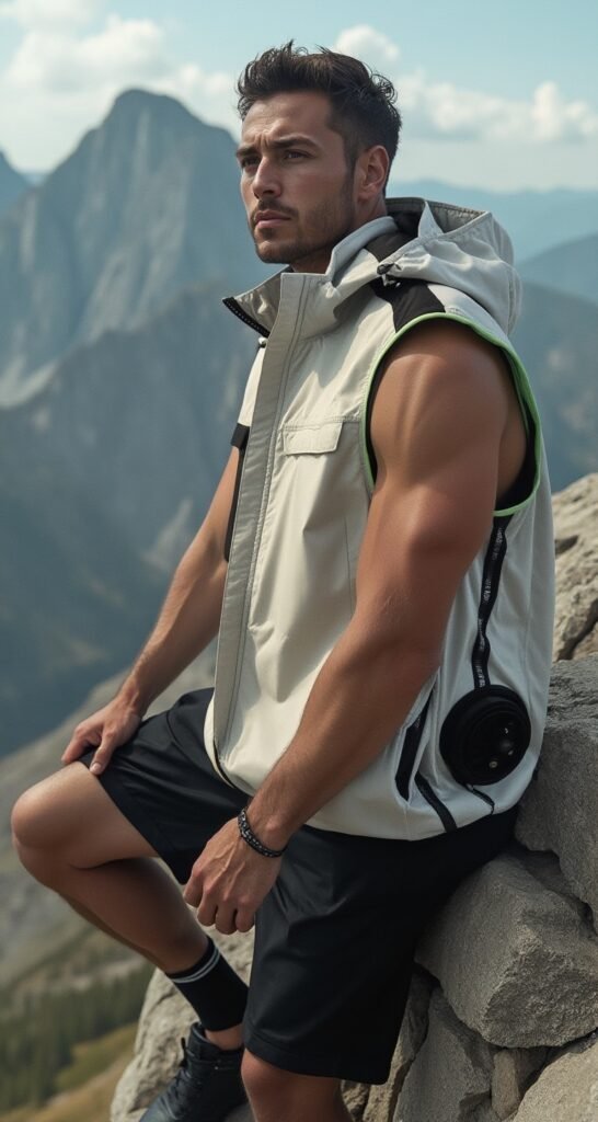 Polar Quest cooling vest – innovative fan-powered jacket for ultimate heat relief